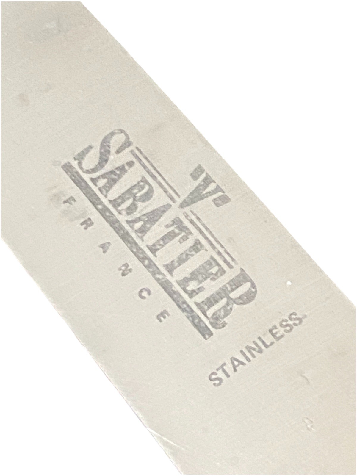 Vtg Sabatier Professional Chef Knife Set 5 Pc Stainless Steel Black Full Tang gallery