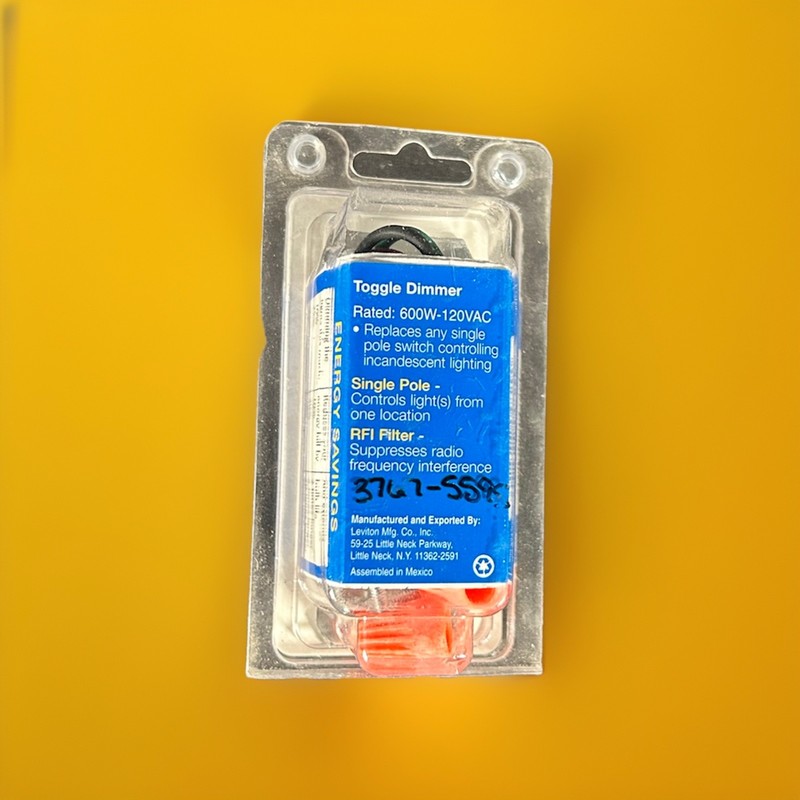 🔥Leviton 6641-I Single-Pole Toggle Dimmer Switch 600W 120VAC -1 Unit🔥 gallery