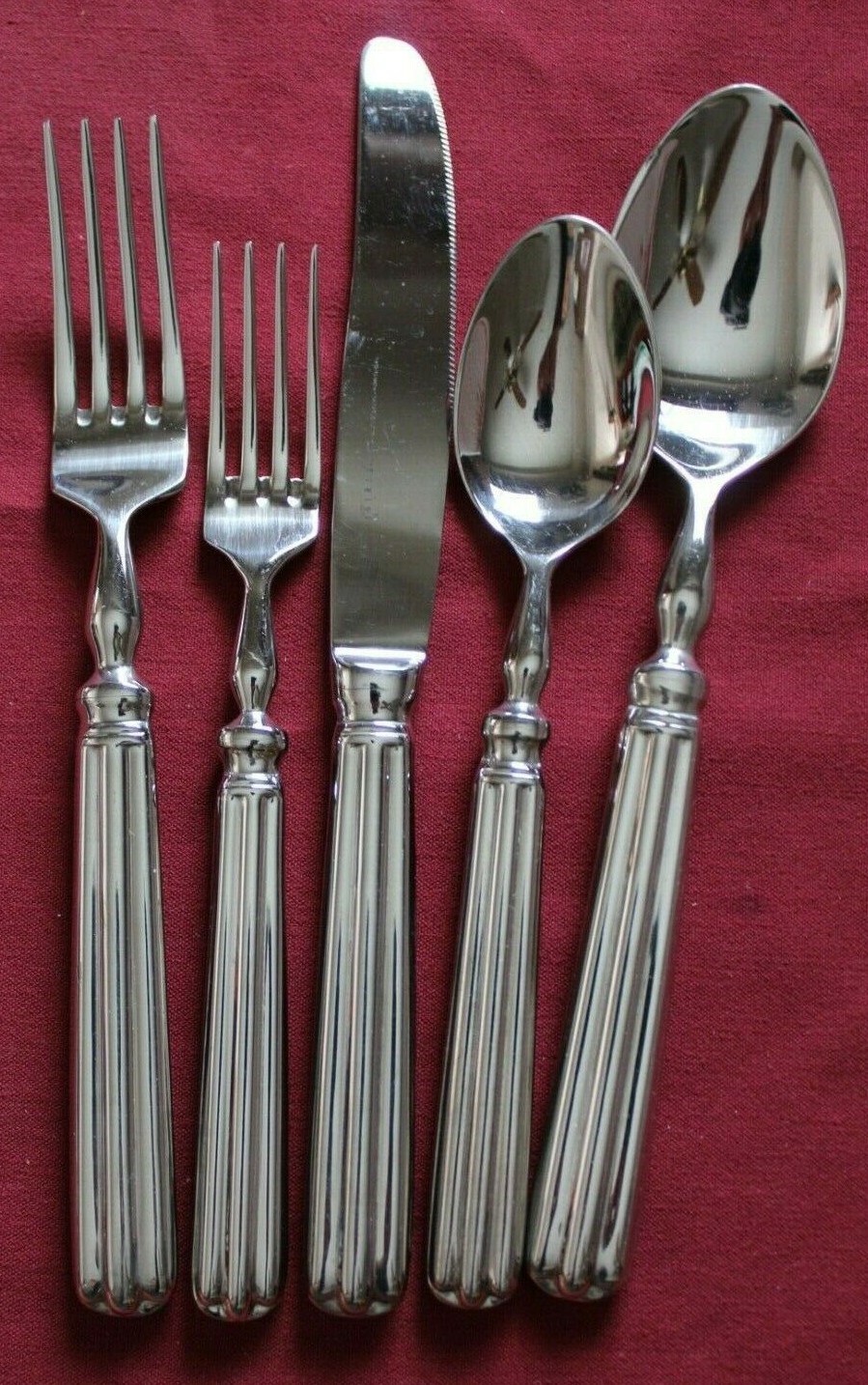 Pottery Barn TOULOUSE Open Stock - You Choose the Piece (s) 18/10 Stainless Used gallery