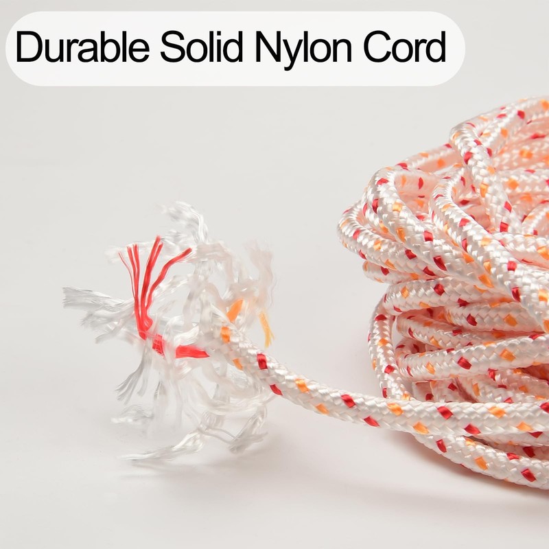 Multisland Recoil Starter Rope Pull Cord, 100m / 5mm 5.0mm/100m, colorful gallery