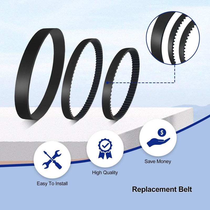 Replacement Belt Compatible with Bissell 3432 3428 3424 34249 34242 3746 Revo... gallery