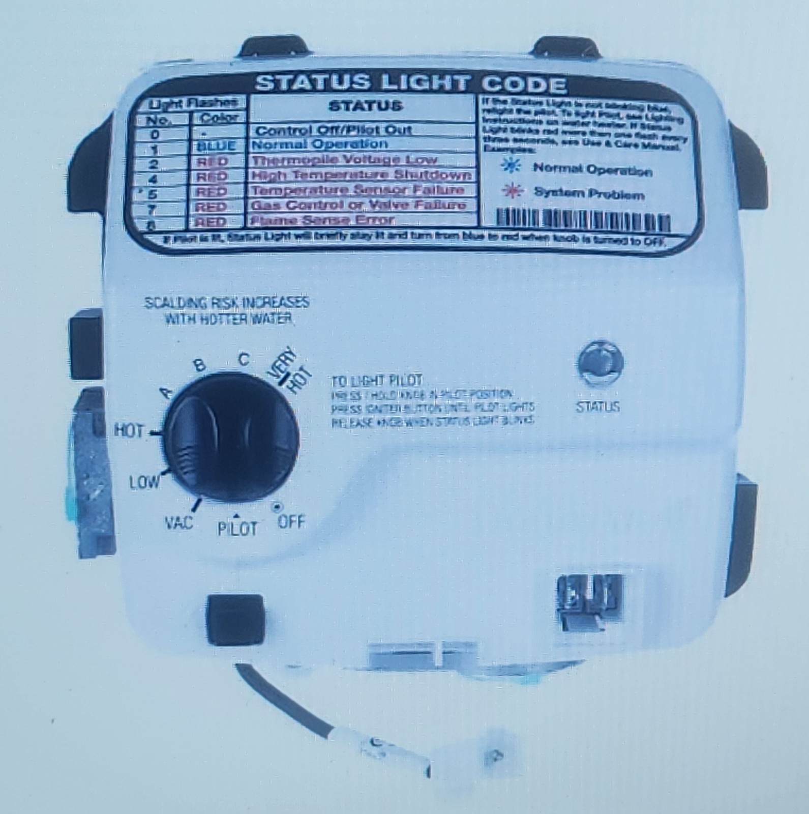 Rheem PROTECH Natural Gas Combination Control Thermostat Kit SP21062A gallery