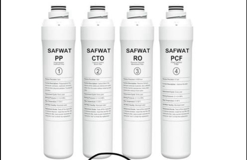 “4-Pack Replacement Filter Set Compatible with Bluevua RO100ROPOT gallery
