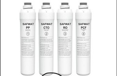 “4-Pack Replacement Filter Set Compatible with Bluevua RO100ROPOT