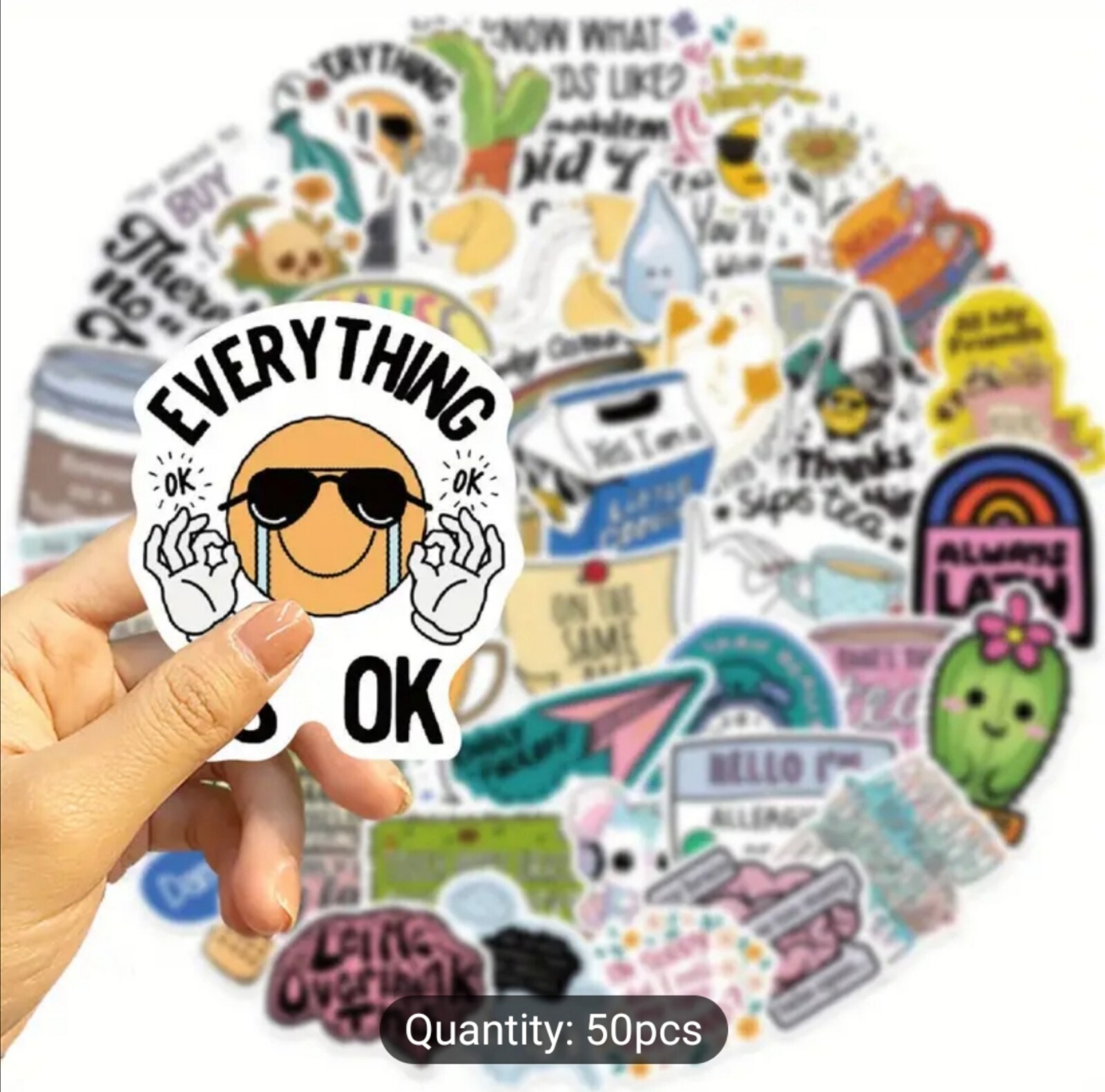 20 PCS Sarcastic Funny Sayings Quotes Stickers BRAND NEW gallery