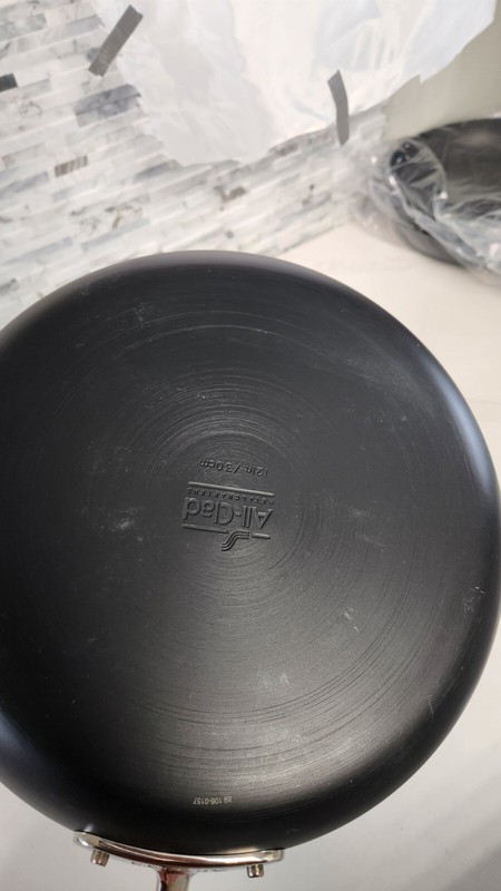 THREE All-clad Essentials 12" Non-Stick Fry Pan gallery