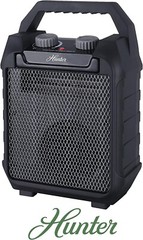 Hunter Recirculating Utility Space Heater Thermostat Portable Compact 1500W