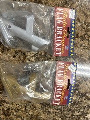 Vintage Multi Purpose Flag Bracket Holder Banner Windsock Planter Pole Brand New