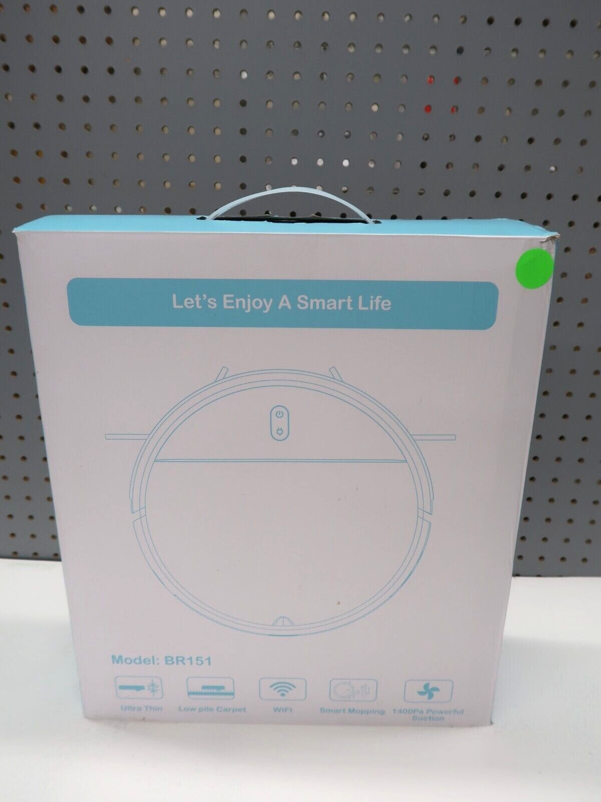 BR151 Robot Vacuum & Mop Combo Wifi Connect Blue, New gallery