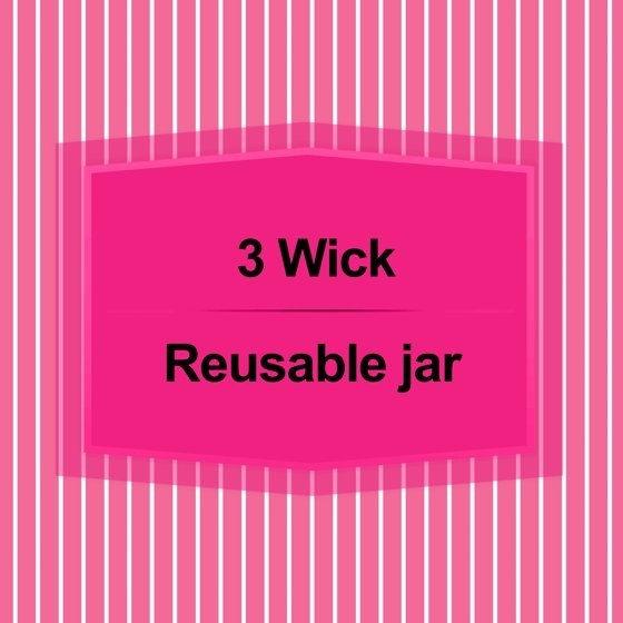 2 pack Mainstays 3-Wick Textured Wrapped Juicy Watermelon Scented Candle, 14 oz gallery