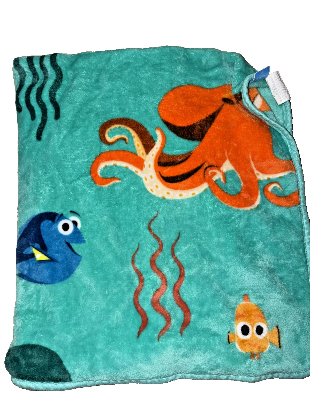 Finding Dory Nemo Friends Blanket Soft Cuddly Toddler Throw 39 x 53 inches gallery