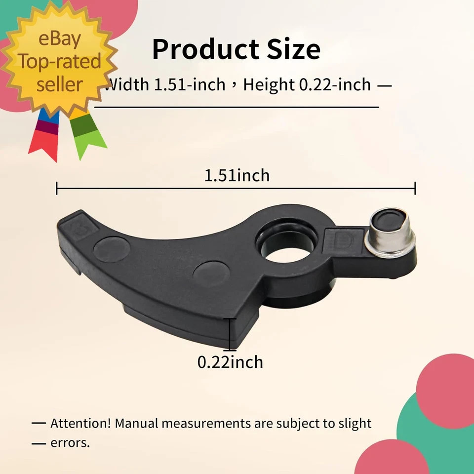 4-Pack 90567077 Trimmer Replacement Lever Assembly for Black&Decker gallery