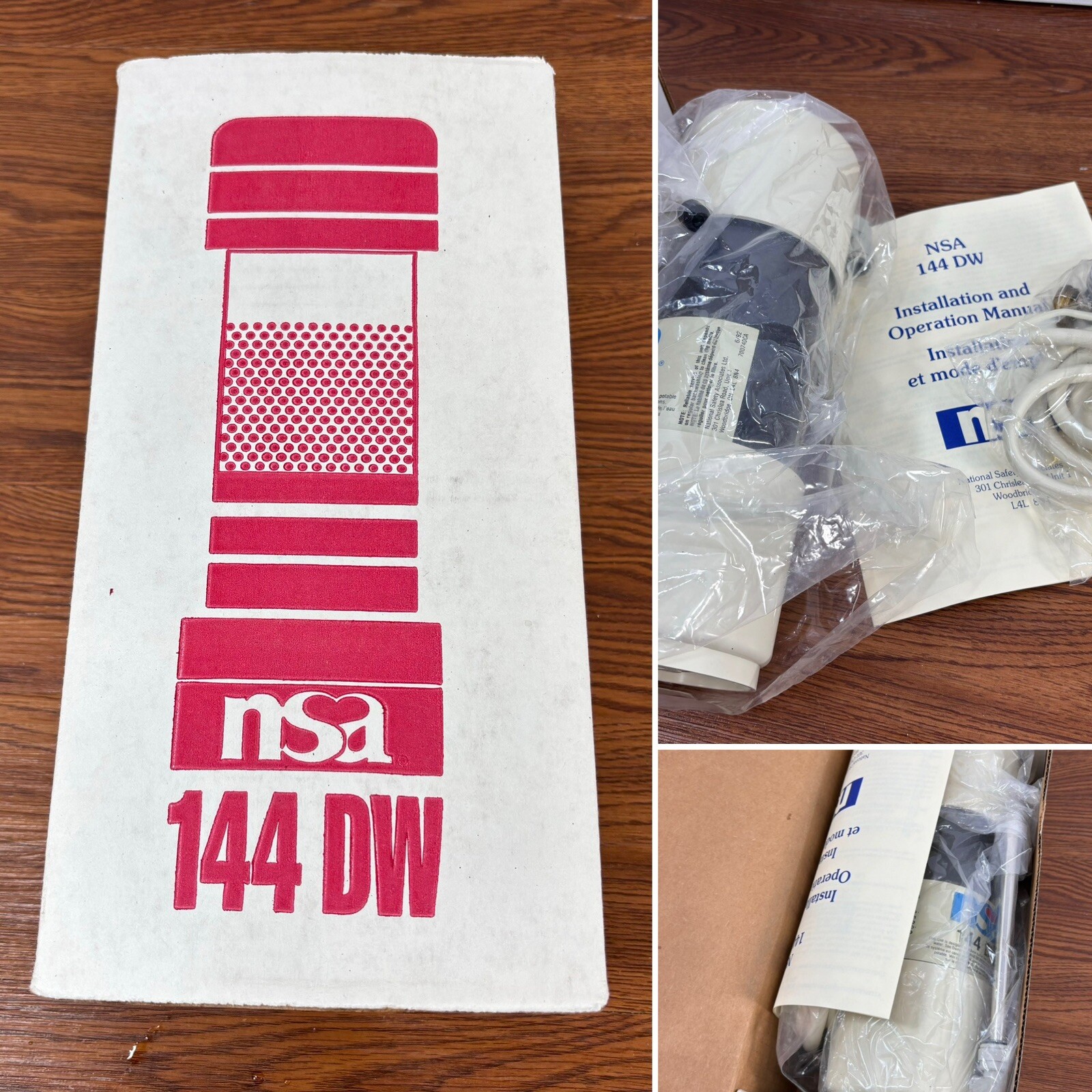 NSA Water Treatment Filter Unit 144 DW NSA144DW - NEW Old Stock gallery