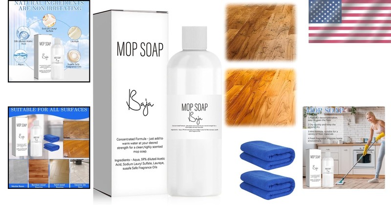 Effective Odorless Mop Soap - 1 Fl Oz for Sparkling Clean Floors Everywhere gallery