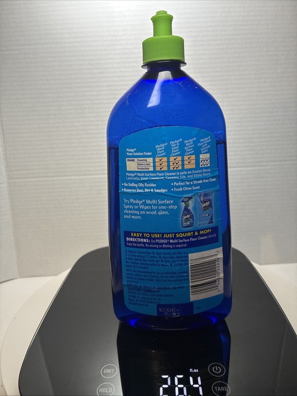 USED Pledge Multi Surface Floor Cleaner 27oz gallery