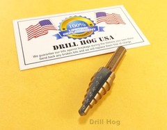 3/16″-1/2″ Step Drill Step Bit Reamer UNIBIT M7 Drill Hog Lifetime Warranty