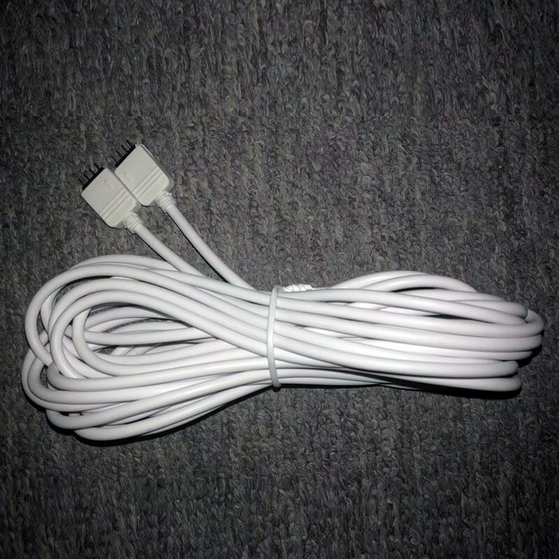 4Pin Extension Wire Connector Cable Cord For RGB SMD 5050 3528 LED Strip Lights gallery