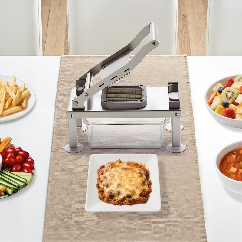 VEVOR Vegetable Chopper Mandoline Slicer All-in-1 Food Veggie Cutter 9 Blades gallery