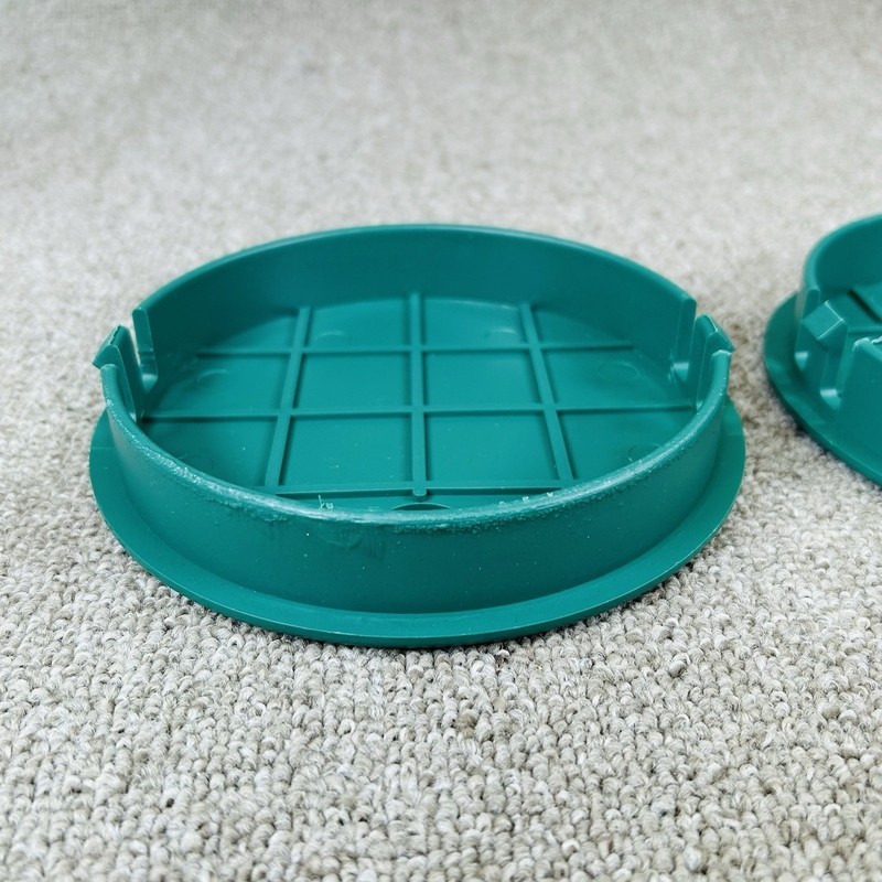 2 Pack Sprinkler Irrigation System Valve Box Cover Lid Cap ID 5.5" OD 6" gallery