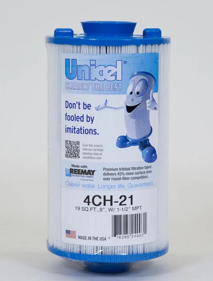 Unicel 4CH-21 Replacement Spa Filter Cartridge 19 sq. ft.