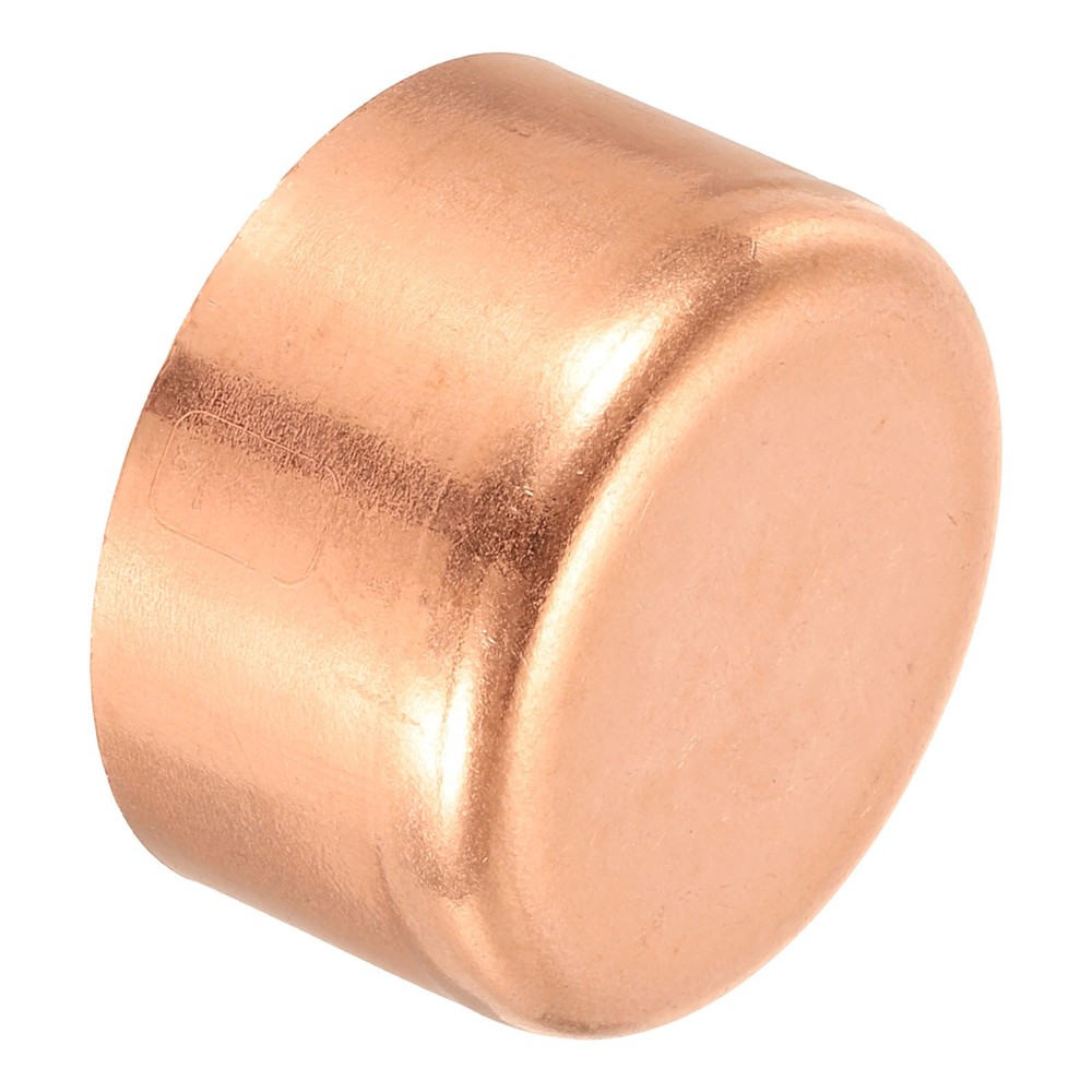 2-1/8 Inch ID Copper Pipe Fitting End Cap Sweat Plug Solder Connection