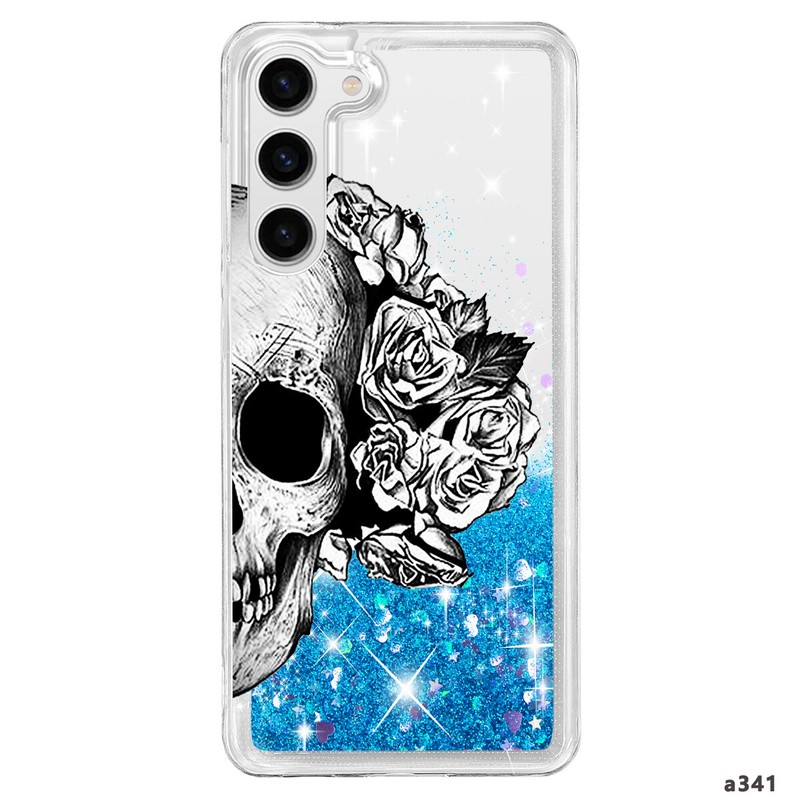 Bling Liquid Glitter Crystal TPU Phone Case Cover for Galaxy S24 S23 A55 A35 A15 gallery