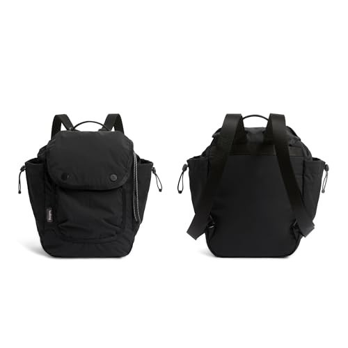 Lightweight 9L Mini Backpack with External Organization & Adjustable Straps - Bl 4