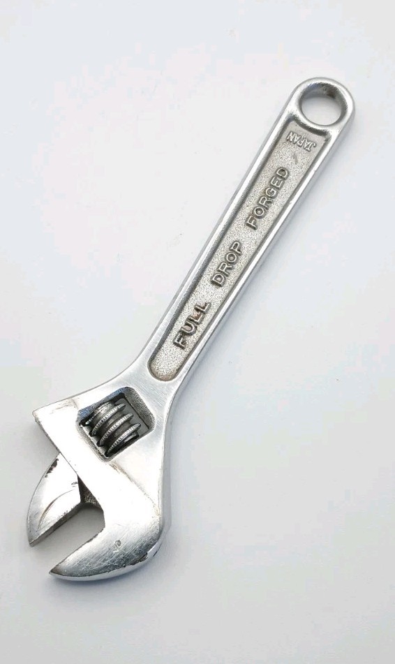 Fuller 6" Drop Forged Chrome Alloy Steel Thin Pattern Adjustable Wrench No. 6 gallery