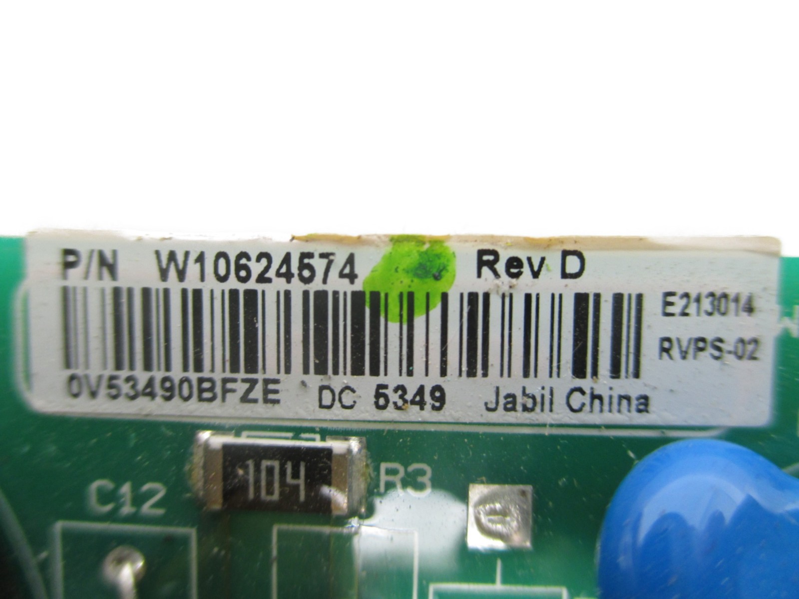 OEM W10624574 Whirlpool Control⚡60 Day Warranty⚡FAST+FREE SHIPPING⚡ gallery