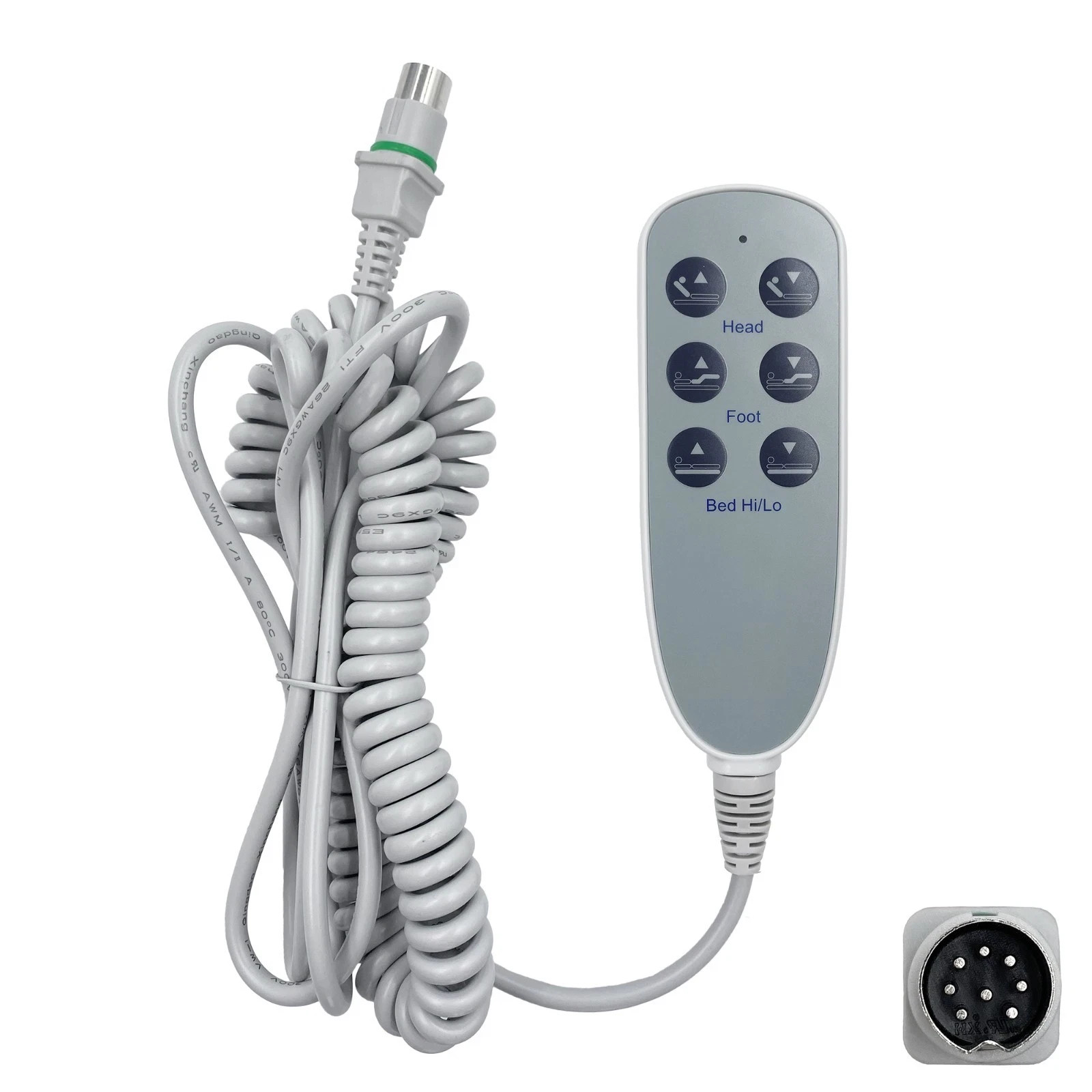 6 Button 8 Pin Remote MDR107003L MDR630154R Replacement for Medline Medlite Bed gallery