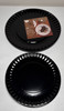 Lot TP Reusable Melamine Paper Plates 8) 8” Lunch Dessert 6) 10.5” Dinner Black gallery