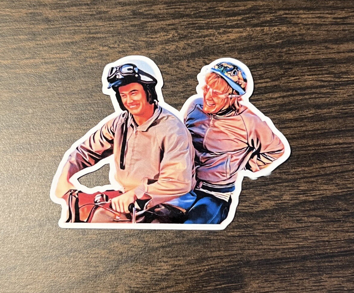 Dumb And Dumber Sticker - Funny - Weatherproof Premium Matte - Laptop Hydroflask gallery