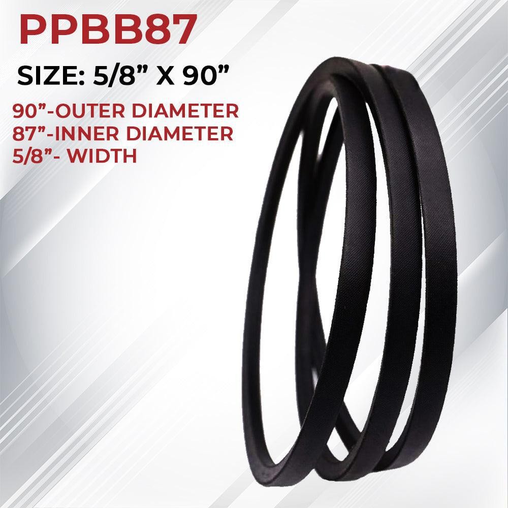 (2) Variable Speed Drive Belts for MTD LTX1040 LX 420 425 460 954-0467A 112-0301 gallery