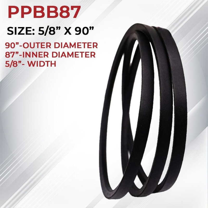 (2) Variable Speed Drive Belts for MTD LTX1040 LX 420 425 460 954-0467A 112-0301 gallery