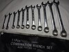 11 Pcs Combination Wrench Set, Size 1/4 to 7/8 inches gallery