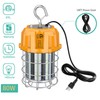 80W LED Temporary Job Site Work Light 5000K Portable Construction Building Light gallery