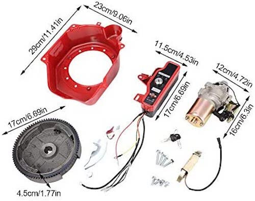Electric Start Kit Compatible Predator NonHemi Head Gasoline Starter GX160 GX200 gallery