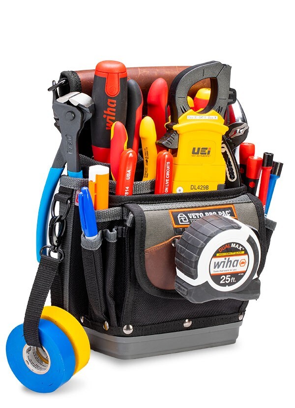 Veto Pro Pac TP4B Four Pocket Small Tool Pouch w/ Base gallery
