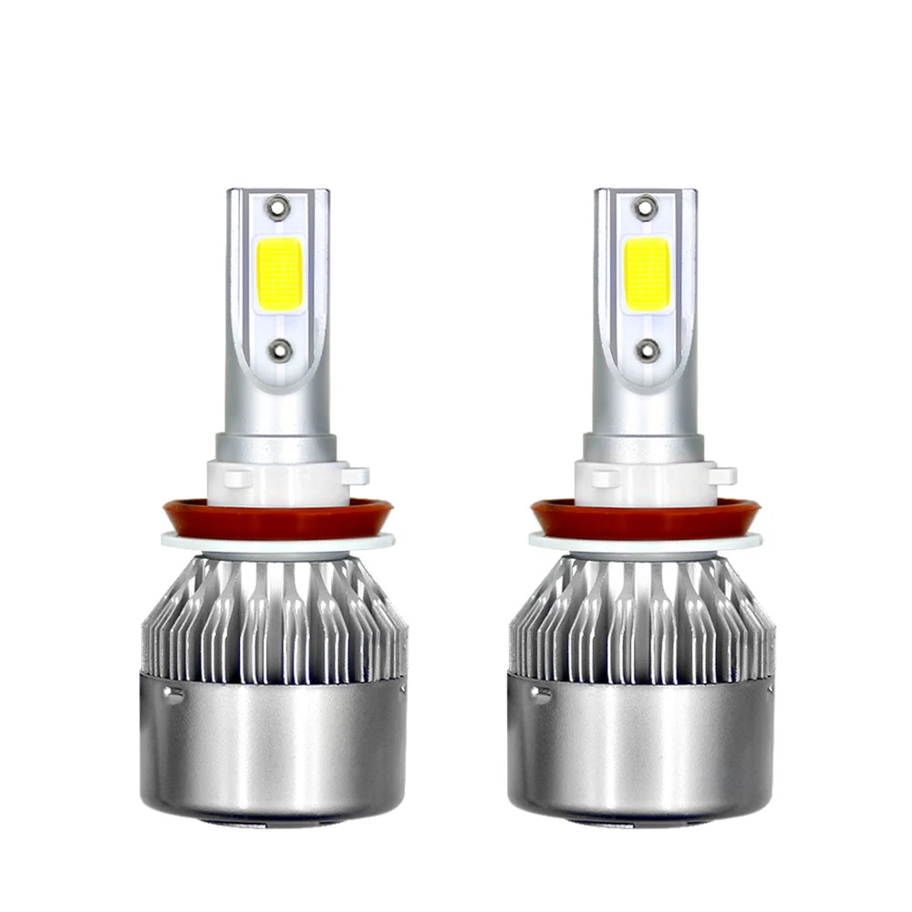 12V Motorcycle H9 H11 LED High Low Beam Headlight 6000K Fit For Kawasaki zx-14r gallery