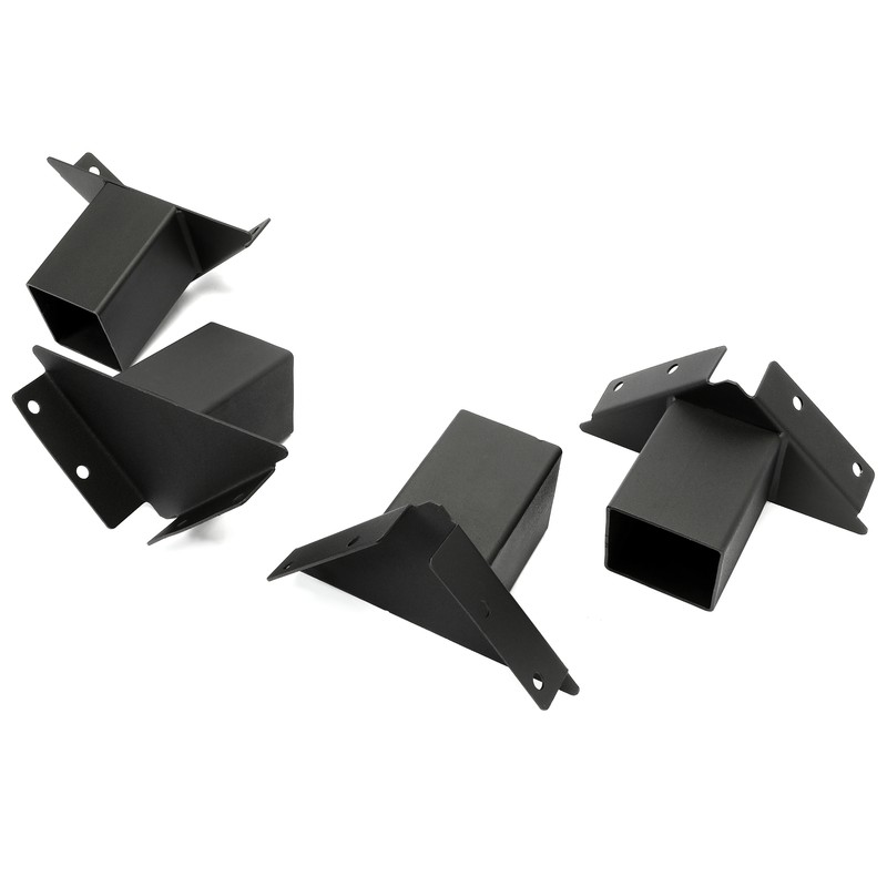 4 Pack Compound Angle Heavy Duty Deer Elevator Brackets Tree Stand Powder coated gallery