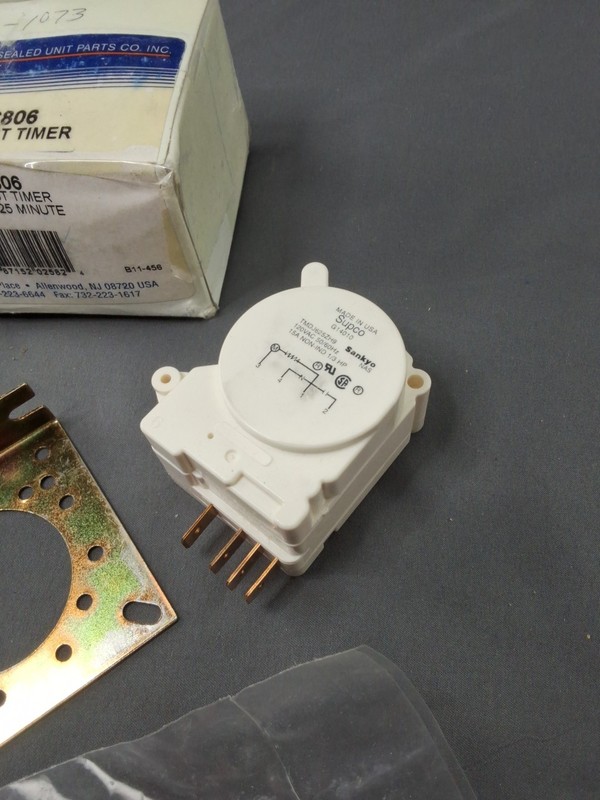 Supco Refrigerator SC806 Defrost Timer, 6 Hour, 25 Minute gallery