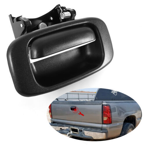 Tailgate Handle & Bezel for Chevrolet Silverado; GMC Sierra 1500, 2500, 3500 gallery