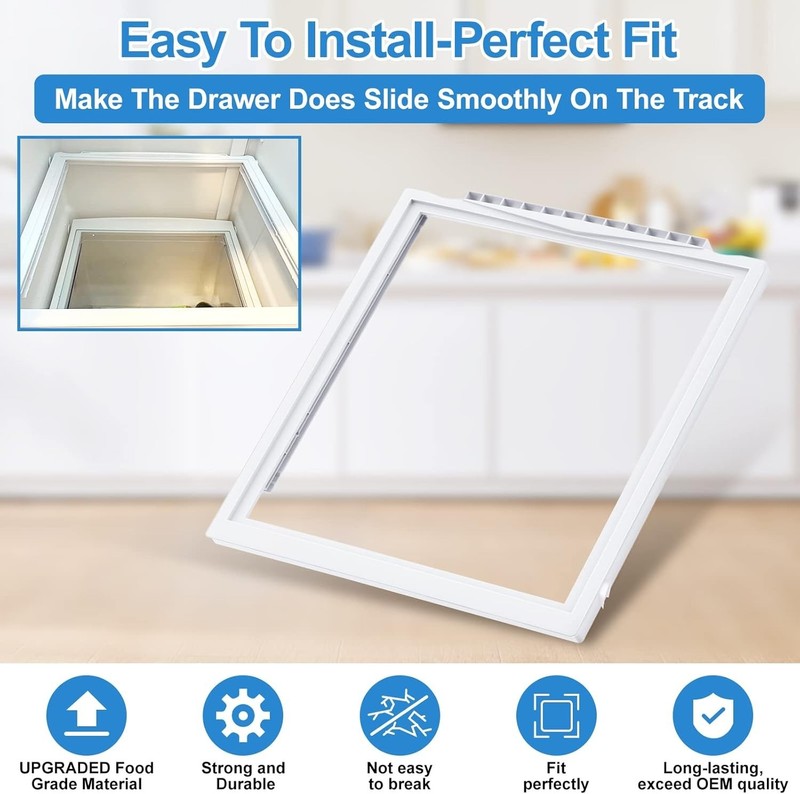 Upgraded Shelf Frame without Glass Refrigerator Compatible with Frigidaire Sh... gallery