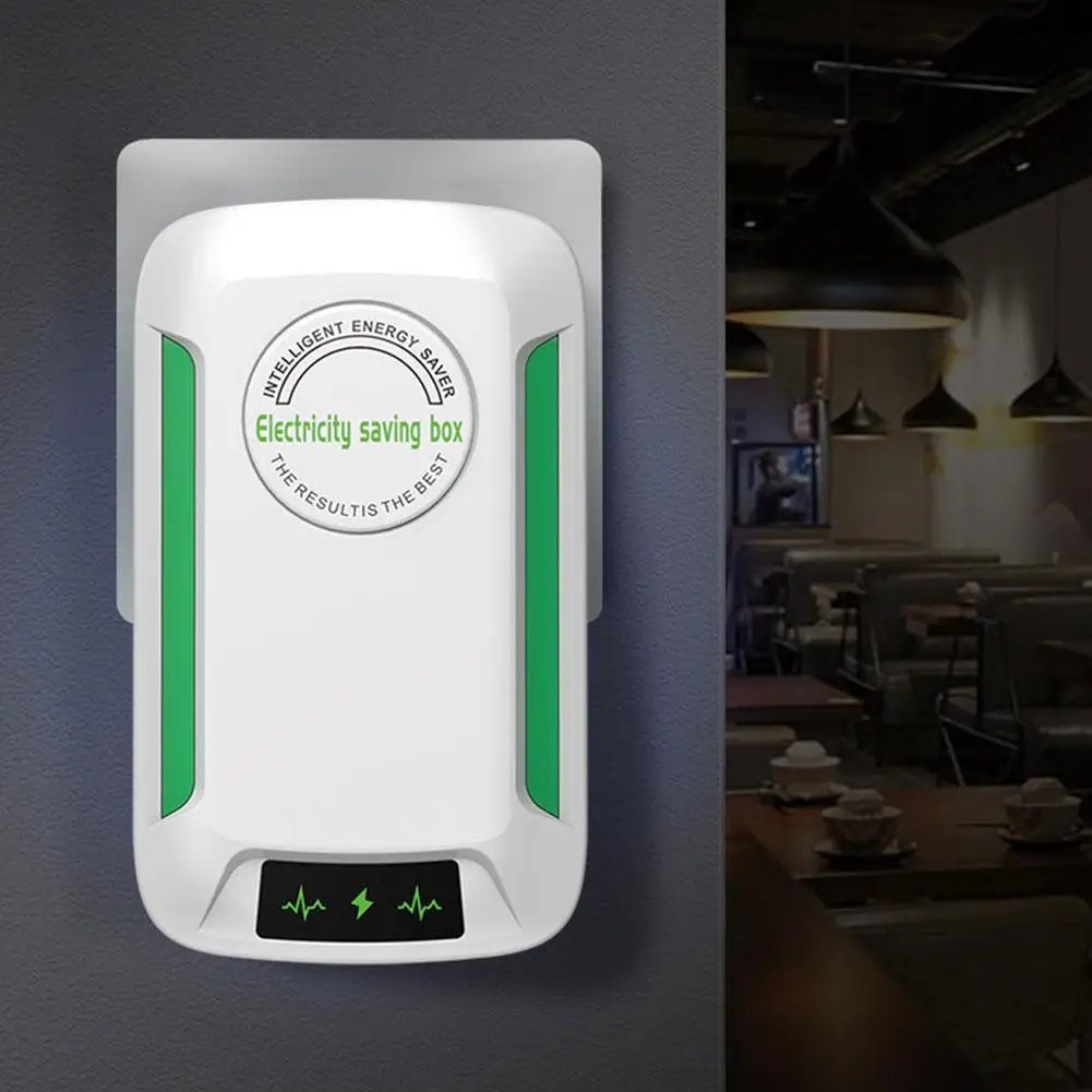 Energy Saving Device Stopwatt Electricity Saving Box Stabilize Voltage Device-US gallery