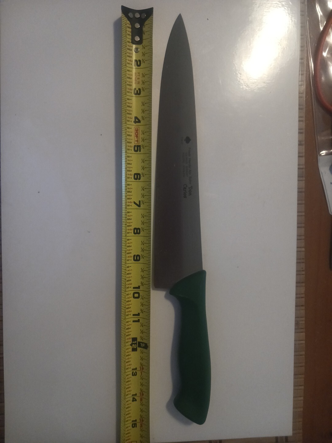 1 Ea 10 In Featherweight Chef Knife By FRIEDER HERDER In Solingen Germany gallery