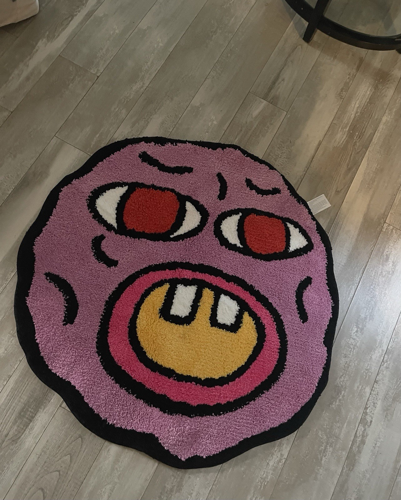 Cherry Bomb Rug Pink Handmade Tufted Carpet - Fluffy Runner Rug for all Rooms gallery