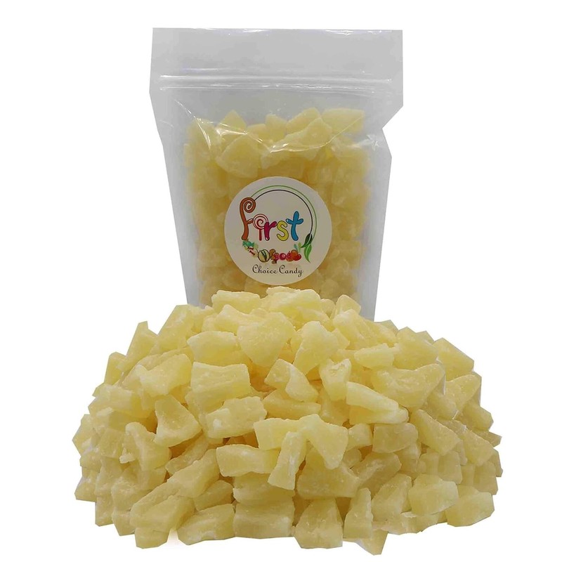 FirstChoiceCandy Dried Sweetened Pineapple Chunks gallery