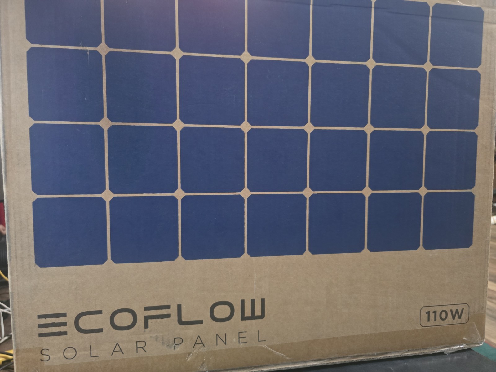 EcoFlow 110W Portable Solar Panel Kit IP68 Waterproof Foldable with Carry Case gallery