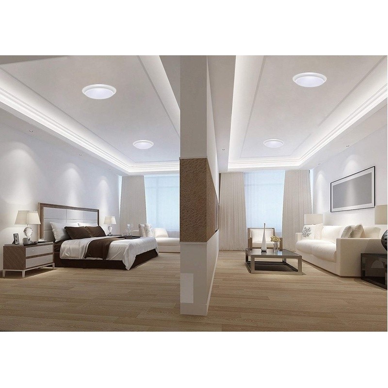 Dimmable LED Flush Mount Ceiling Light 85% Energy Saving 50000hrs ETL Certified gallery