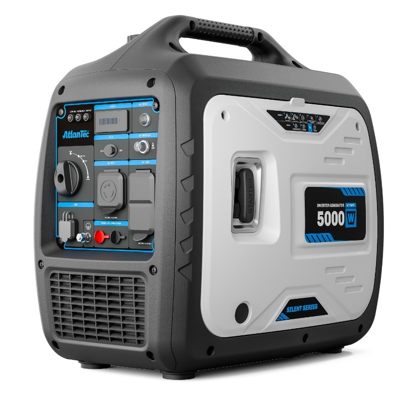 5000 Watt Portable Inverter Generator Gas Powered Super Quiet for RV and Camping gallery